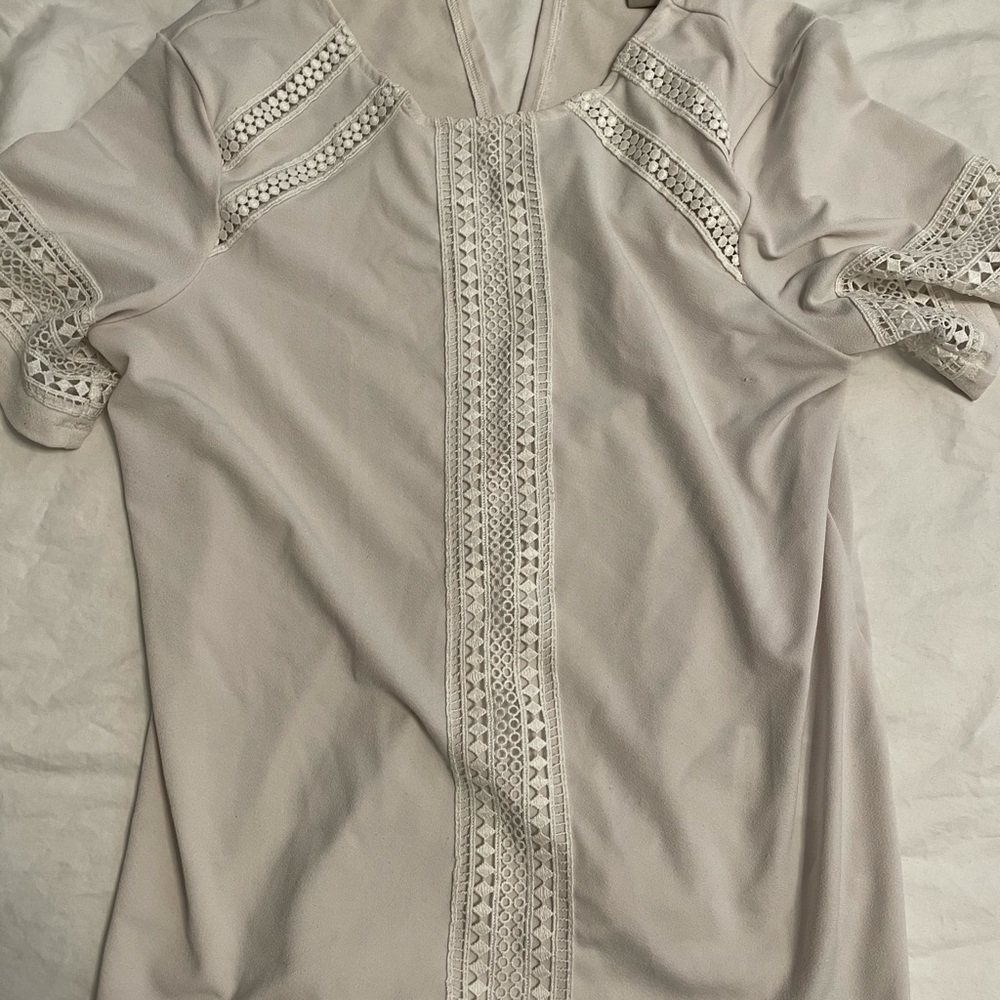 H&M XS white work blouse